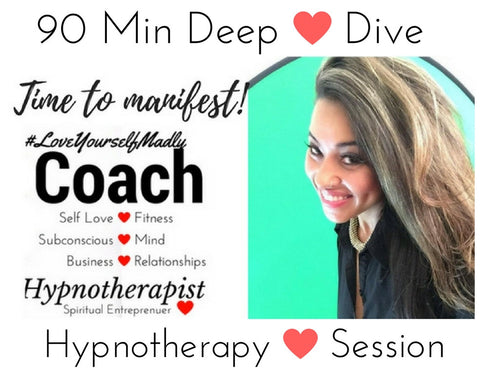 One Deep Dive 90 Min Hypnotherapy Session