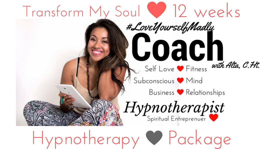 Transform My Soul - 12 Weeks -Private Hypnotherapy Sessions